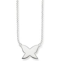 Thomas Sabo Glam And Soul Silver Butterfly Necklace D