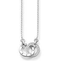 Thomas Sabo Glam And Soul Silver Diamond Necklace