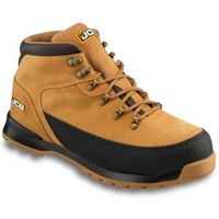 JCB Honey Full Grain Leather Steel Toe Cap 3Cx Safety Boots Size 12