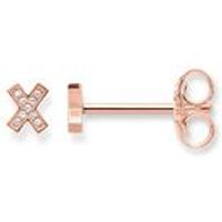 Thomas Sabo Glam And Rose Gold Stud Earrings