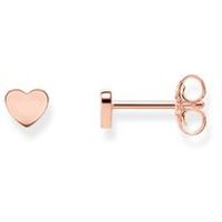Thomas Sabo Glam And Soul Rose Gold Heart Stud Earrings