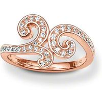 Thomas Sabo Ring Glam And Soul Swirl Rose Gold D