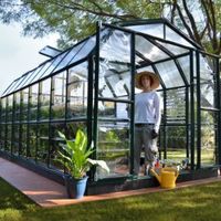 Rion Grand Gardner 8X20 Acrylic Glass Greenhouse