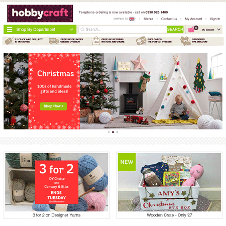 Hobbycraft - Arts and Crafts Retailer