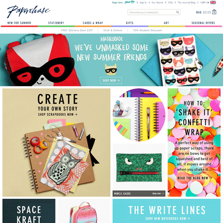 Paperchase - Gifts, Cards and Stationery