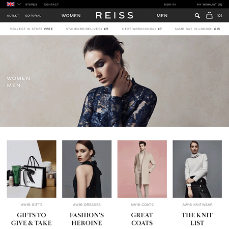 Reiss - Fashion Retailer