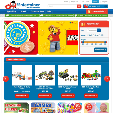 The Entertainer - Games and Toy Store