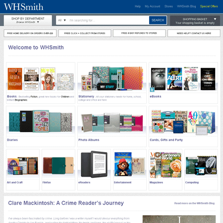 WHSmith - Stationery, Gifts and Books